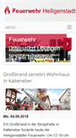 Mobile Screenshot of feuerwehr-heiligenstadt.de